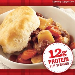 Hearty Beef Stew, 9 oz Pack of 6 – Convenient Ready-to-Eat Meal, Comfort Food