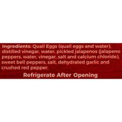 (3 pack) 7 Farms Pickled Jalapeno Quail Eggs