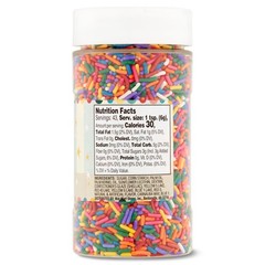 (2 pack) Great Value Rainbow Sprinkles, 9 oz,NEW PRODUCT EXPLOSION