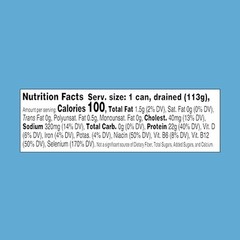 Atun Blanco En Trozos En Agua, Lata De 5 Oz, 4 Unidades, Paquete De 1