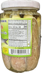 Salted Fourfinger Threadfin Fish in Soya Bean Oil Coconut Tree 13.4oz Vietnam
