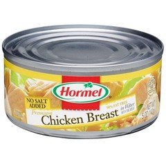 Gluten-Free No Salt Added Canned Chunk Chicken Breast – 5oz x 12 Pack