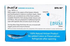 Sardines in Olive Oil, 4.2 Ounce Can (Pack of 5) Spanish Gourmet Wild Caught …