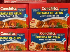 12 Pack Conchita Foods Tuna Fish Dip, Zesty Flavor, 4 oz Each, Seafood Spread