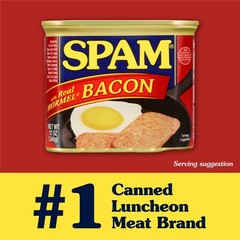 (3-pack) Luncheon meat with Hormel bacon, 12 oz aluminum can