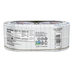 Wild Albacore Solid White Tuna in Water, No Salt Added – 4.6 oz Canned Tuna P…