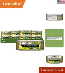 Deliciously Nutritious E.V.O.O. Yellowfin Tuna & Lemon Dill – 28g Protein/CAN