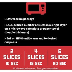 Hormel Black Label Fully Cooked Bacon10.5 Ounce Pack of 1
