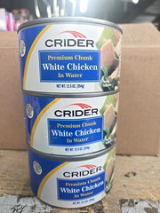 (3 Pack)New BIG 12.5oz Cans CRIDER Premium Exp 2027 Gluten Free Keto Friendly