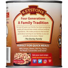 All Natural Beef in Canned Food 28 Ounce for Cooking and Recipes