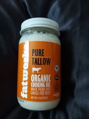 Organic Grass-Fed Beef Tallow, Certified Organic Non-Gmo Pasture-Raised Beef …