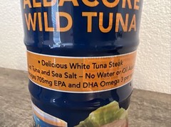 6 Wild Planet ALBACORE WILD TUNA +Sea Salt Sustainably Pole & Line Caught BB2025