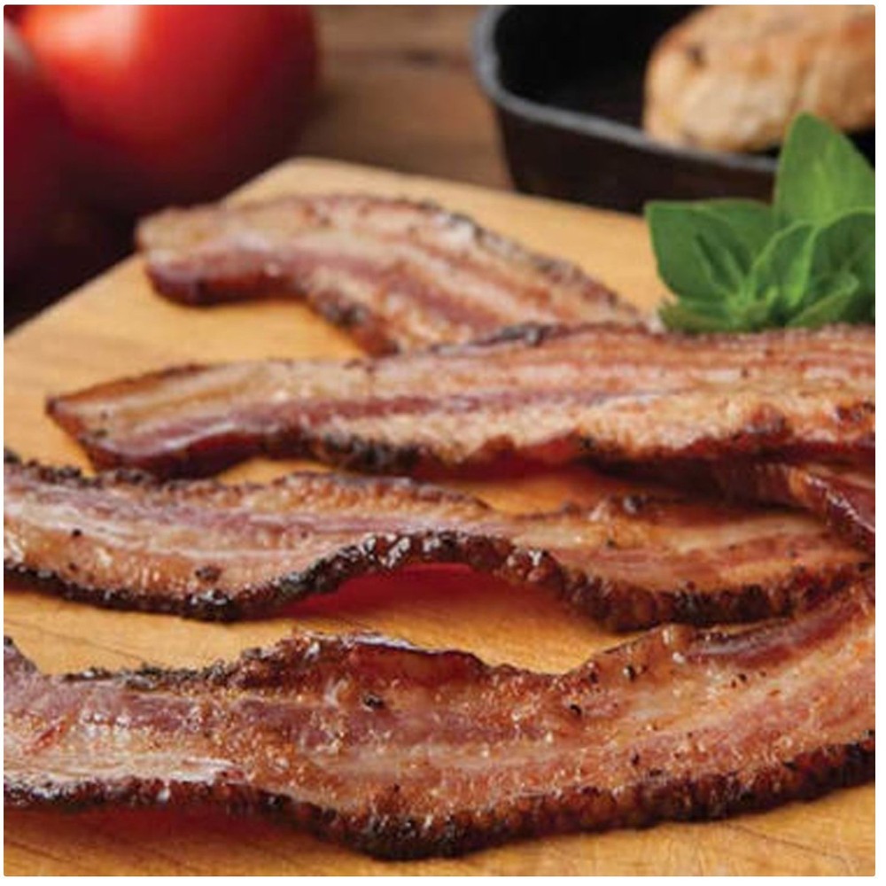 Fully Cooked Bacon, 80 Slices, 2+ lb, Shelf Life 10