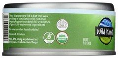 Organic Roasted Chicken Breast Canned 5 Oz – Wild Planet 12 Pack