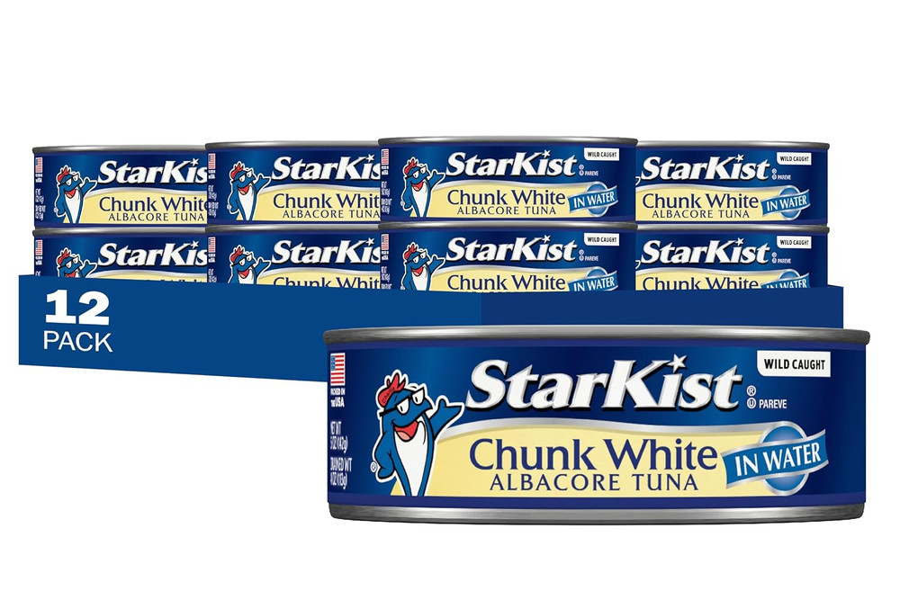 Starkist Chunk White Albacore Tuna in Water – 5 Oz Can (Pack of 12)