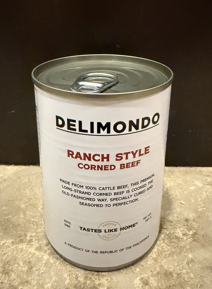 Delimondo Ranch Style Corned Beef – Large Size 380g – New Stock (Exp 04/2029)