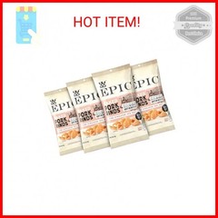 EPIC Pink Himalayan Salt Pork Rinds, Keto Consumer Friendly, 4Ct Box 2.5oz bags