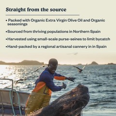 Roasted Garlic White Anchovies | Responsibly Sourced in Spain | 21g Protein &…