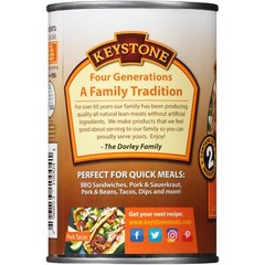 12 Canned Pork 🇺🇸USA Made Keystone Meat 14.5oz Exp 6/29 Camping Survival Food