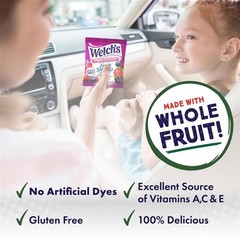 Welch’s Fruit Snacks Berries N Cherries 0.8 oz Box 40 Count Packed With Vitamins