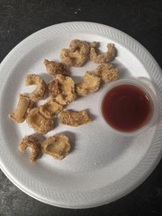 3 Packs of fried out pork fat with Attached skin 3.75oz Bags Each shipped fresh
