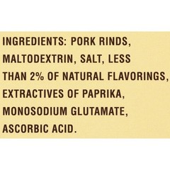 Hot and Spicy Pork Rinds Snacks, Crunchy Keto Friendly, 1.75 Ounce Bag, Pack of