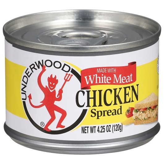 Underwood White Meat Chicken Spread, 4.25 Ounce, 24 Per Case