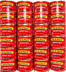 OX & Palm Corned Beef with Juices Original Chunky Style 15 oz ( Pack of 24 )