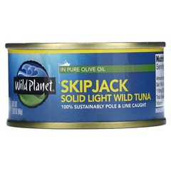 Wild Planet Skip Jack Solid Light Wild Tuna 2.82 oz