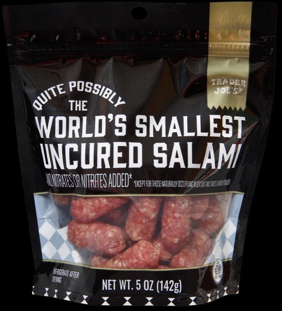 Trader Joe’s World’s Smallest Uncured Salami