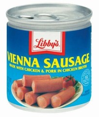 Libby’s Vienna Sausage 4.6 oz (4 Cans)