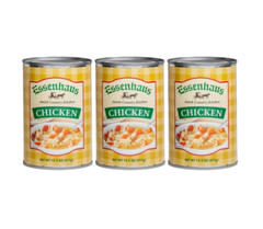 Das Dutchman Essenhaus Canned Chicken 14.5oz Can 3 Pack Amish Middlebury IN