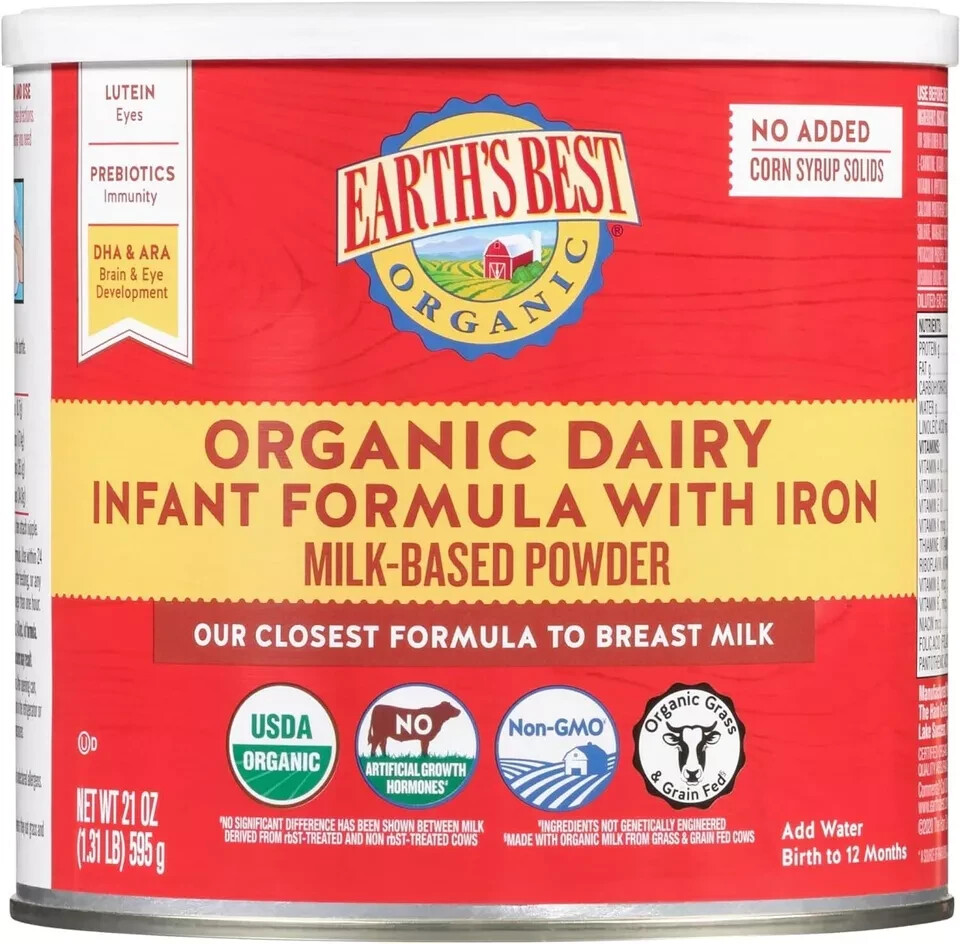 iry Infant Formula with Iron Omega-3 DHA and Omega-6 ARA 21 oz Formula Container