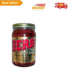 Deliciously Spicy 16oz Pickled Sausage – Herb’s Hot Flavor for Every Occasion