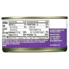 Bumble Bee Canned Lump Crabmeat, Wild Caught, 14g Protein per Serving