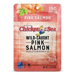 Chicken of the Sea Premium Skinless & Boneless Pink Salmon, 2.5 oz. (Pack of 12)