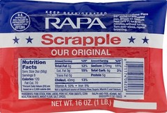 Rapa Scrapple Original 16 oz pack of 8