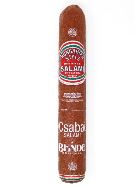 Hungarian Brand Salami with Paprika – Csabai, approx. 2lb !! US SELLER !!