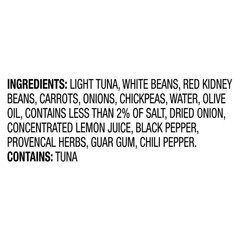 Genova Premium Tuna Mediterreanean Bean Salad, 7.76 Ounce Bowls Pack of 6, Re…