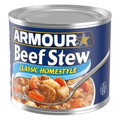 (4 pack) Classic Homestyle Beef Stew, 13g Protein Per Serving, 20 oz Can