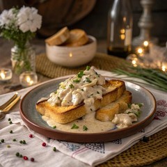 Canned Chicken a la King White and Dark Meat 10.5 OZ Can 12 Pack