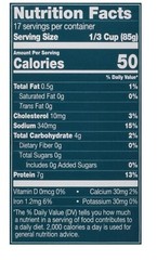 Snow’s Ocean Chopped Clams Canned, 51 oz Can – 7g Protein per Serving – Gluten F