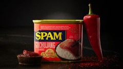 Hormel SPAM GOCHUJANG KOREAN FLAVORED 4-Pack 12 OZ Can {Fermented Spicy Chili}🌶