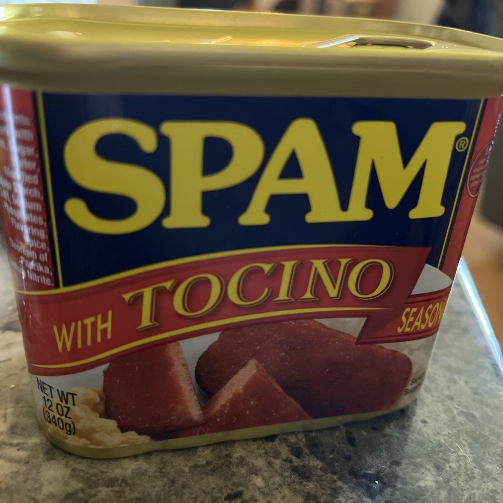 Spam with Tocino Seasoning Luncheon Meat 12 oz Exp 4/2027