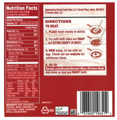 HORMEL MARY KITCHEN Corned Beef Hash, 25 oz Steel Can