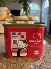 SPAM Hello Kitty Limited Edition 25% Less Sodium Pork 12 oz (340 g)