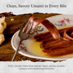 Merro Anchovy Fillets in Olive Oil 3.1 oz Glass Jar Hand Packed in Sicily