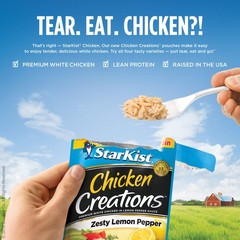 StarKist Chicken 2.6 Ounce (Pack of 1), Creations Lemon Pepper 2.6oz