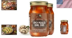 Hand Jarred Spicy Quail Eggs – Natural Ingredients
