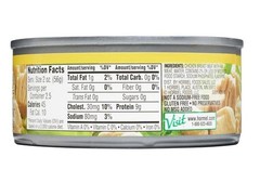 Hormel Premium No Salt Added Canned Chunk Chicken Breast in Water, 5 Ounce Pk 12